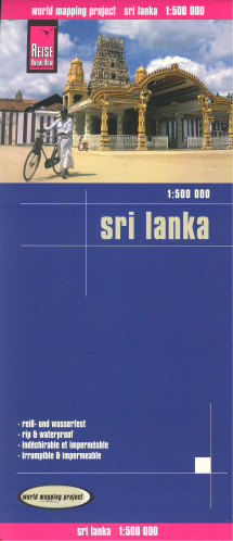 Sri Lanka 1:500.000 mapa RKH