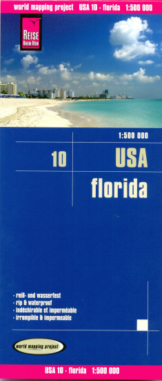 detail USA #10 Florida 1:500.000 mapa RKH