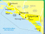 náhled Dalmátské pobřeží Jih 1:100t mapa #2903 KOMPASS