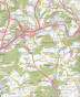 náhled Lucembursko (Gr.D. Luxemburg) 1:100t mapa LUX