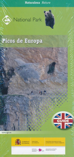 detail Picos de Europa NP průvodce s mapovým setem IGN.ES