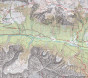 náhled Wetterstein- und Mieminger Gebirge Střed 1:25 000, turistická mapa, Alpenverein