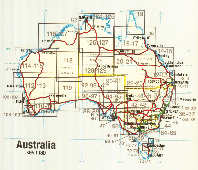 detail Australia Handy Atlas HEMA