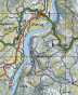 náhled Karlovac - Duga Resa 1:25.000 turistická mapa HGSS