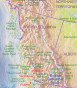 náhled Britská Kolumbie jih (British Columbia South) 1:800t mapa ITM
