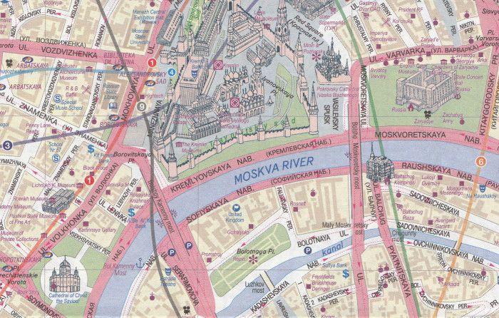 detail Moskva (Moscow) 1:50t/12,5t mapa ITM