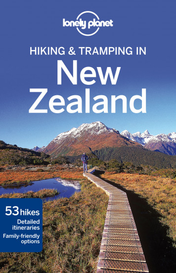 detail Tramping New Zealand průvodce 7th 2014 Lonely Planet