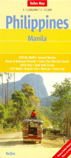 detail Filipíny (Philippines) 1:1,5m - Manila mapa NE