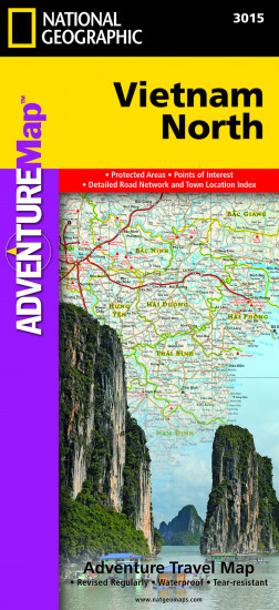 detail Vietnam Sever Adventure Map GPS komp. NGS