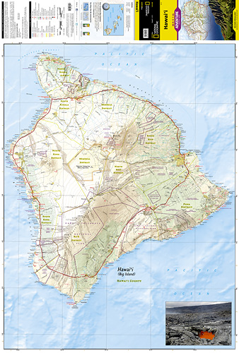 detail Hawai Adventure Map GPS komp. NGS