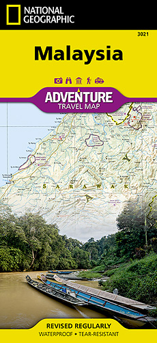 detail Malajsie Adventure Map GPS komp. NGS
