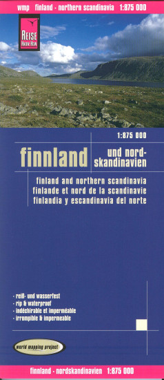 detail Finsko (Finland) 1:875t mapa RKH