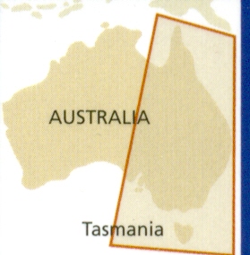 detail Východní Austrálie (Australia East) 1:1,8m mapa RKH
