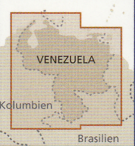 detail Venezuela 1:1,4m mapa RKH