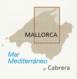 detail Malorka Sever (Mallorca North) 1:40.000 turist. mapa RKH