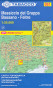 náhled Massiccio del Grappa Bassano – Feltre 1:25 000 turistická mapa TABACCO #51