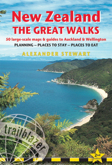 detail Nový Zéland (New Zealand) the great walks průvodce 2nd 2009 Trailblazer