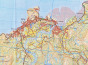 náhled Kvalsund South 1:100.000 mapa (Norsko) #2773