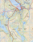 náhled Sylan South 1:100.000 mapa (Norsko) #2776