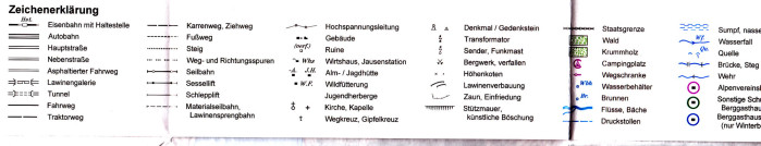 detail Lechtaler Alpen, Arlberggebiet 1:25 000, turistická mapa zimní, Alpenverein #3/2