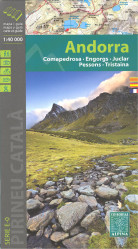 Andorra (Pyreneje) 1:40.000 mapa ALPINA