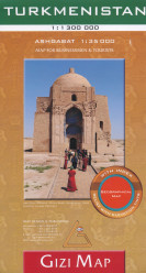 Turkmenistan 1:1,3m mapa GIZI