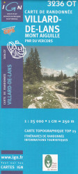 IGN 3236OT Villard de Lans 1:25t mapa IGN