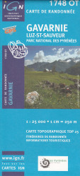 IGN 1748 OT Gavarnie 1:25t mapa IGN