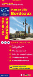 Bordeaux 1:13t plán města IGN