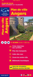 Angers 1:12,5t plán města IGN
