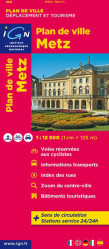 Metz 1:12,5t plán města IGN