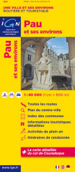 Pau & okolí 1:80t mapa IGN