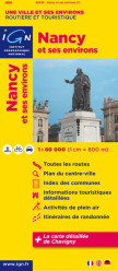 Nancy & okolí 1:80t mapa IGN