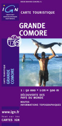 Grande Comore 1:50.000 mapa IGN