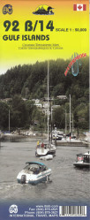 Gulf Islands 1:50t mapa ITM