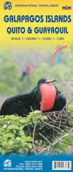 Galapagos Islands, with Quito and Guayaquil 1:420t/1:12,5t/1:7,5t mapa ITM