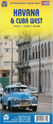 Havana & Kuba západ (Havana & Cuba west) 1:10t/1:600t mapa ITM