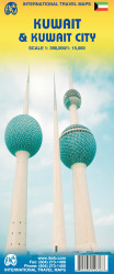 Kuvajt (Kuwait & Kuwait city) 1:15t/390t mapa ITM