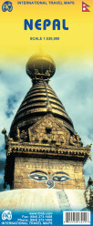 Nepal & Kathmandu 1:530t mapa ITM