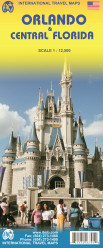 Orlando & Florida střed (Orlando & Central Florida) 1:12,5t mapa ITM
