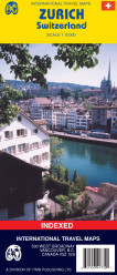 Curych (Zurich/Zürich) 1:8t mapa ITM