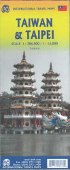 Taiwan 1:386.000, Taipei 1:16.000 mapa ITMB