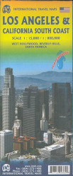 Los Angeles 1:15.000 / California South Coast 1:800.000 cestovní mapa ITMB