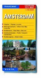 Amsterodam (Amsterdam) 1:15t velký plán města KUNTH