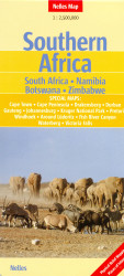 Afrika Jih (Southern Africa) 1:2,5m mapa Nelles
