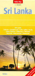 Sri Lanka 1:450t mapa Nelles