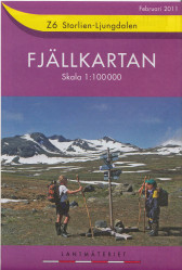 Storlien, Ljugdalen Z6 1:100t turistická mapa (Švédsko)