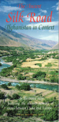 Silk Road map Afghanistan in context map