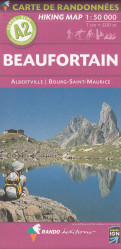 A2 Beaufortain, Albertville 1:50t mapa RANDO