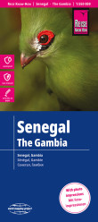 Senegal & Gambie 1:550t mapa RKH